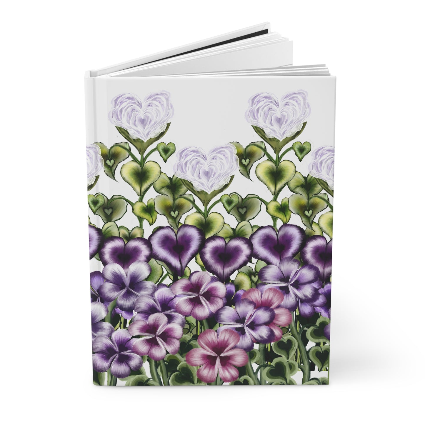 Hardcover Journal Matte - Sweetheart Garden