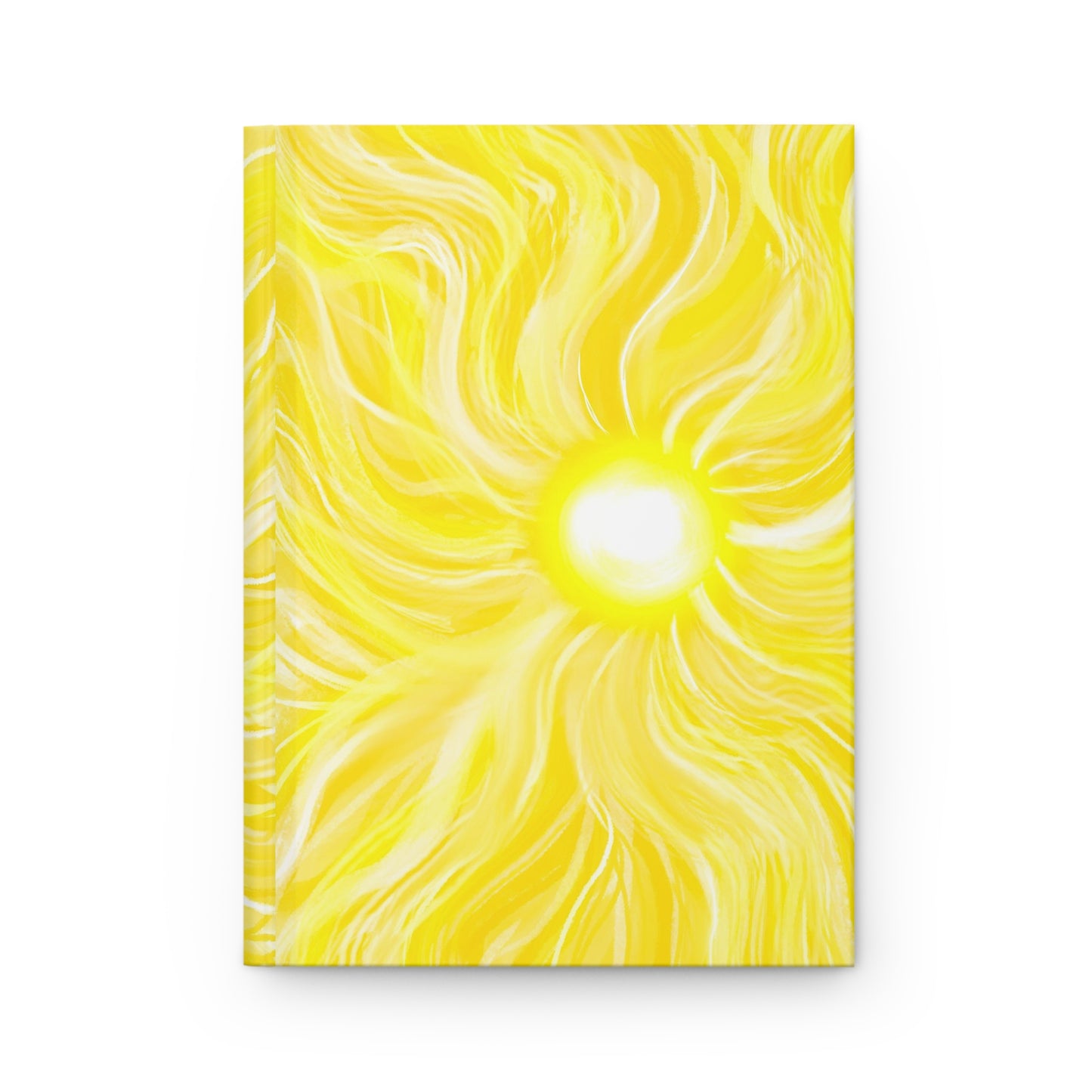 Hardcover Journal Matte - Yellow Sun