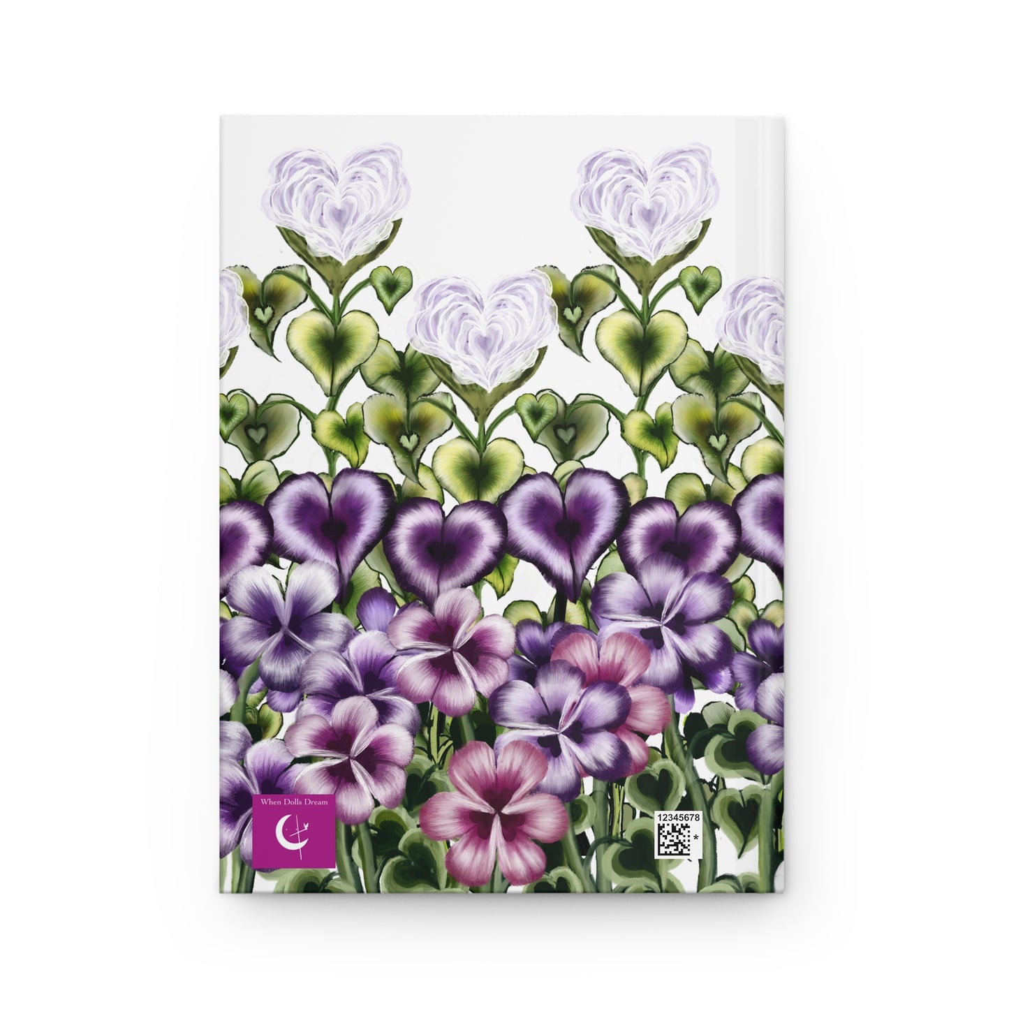 Hardcover Journal Matte - Sweetheart Garden