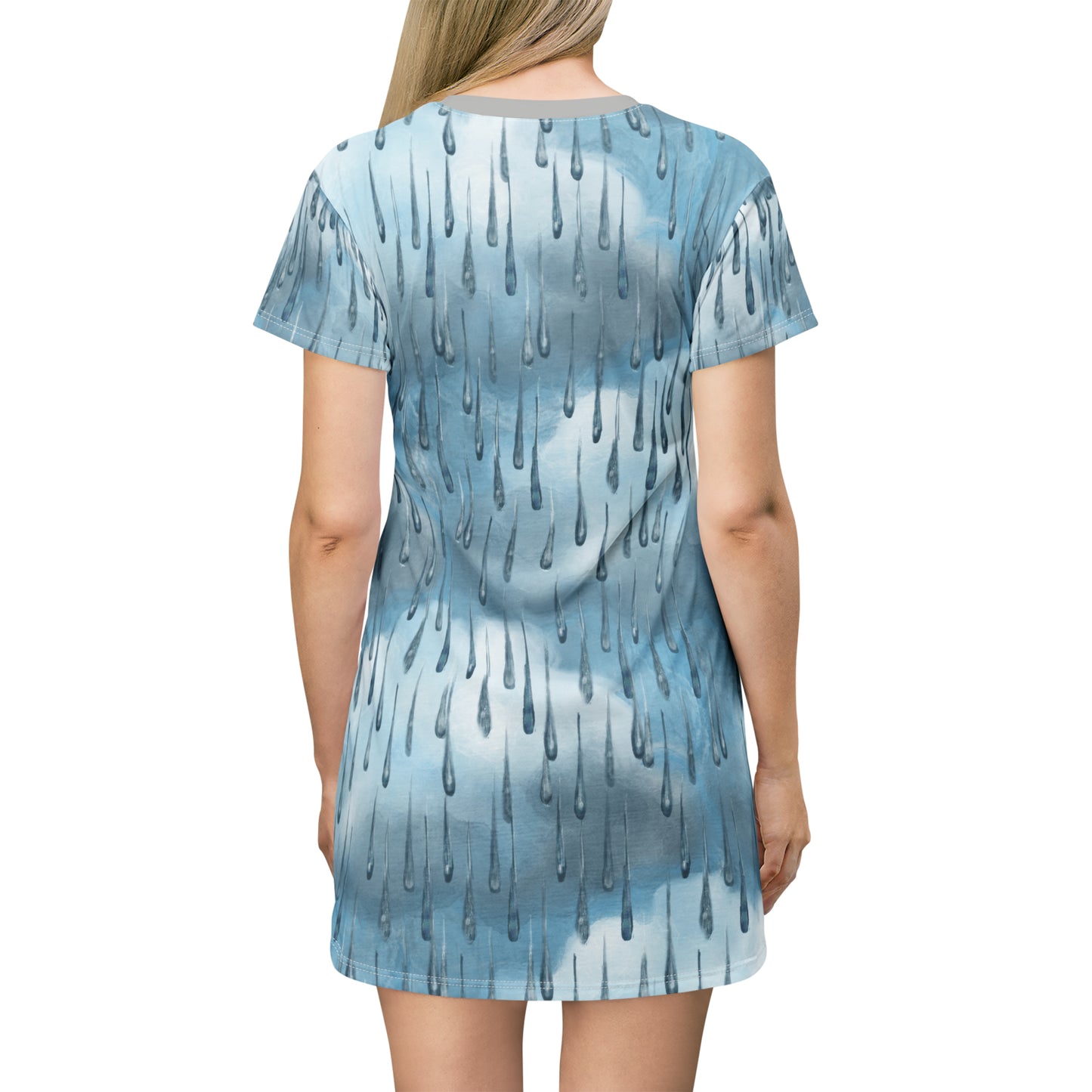 T-Shirt Dress - Stormy Weather